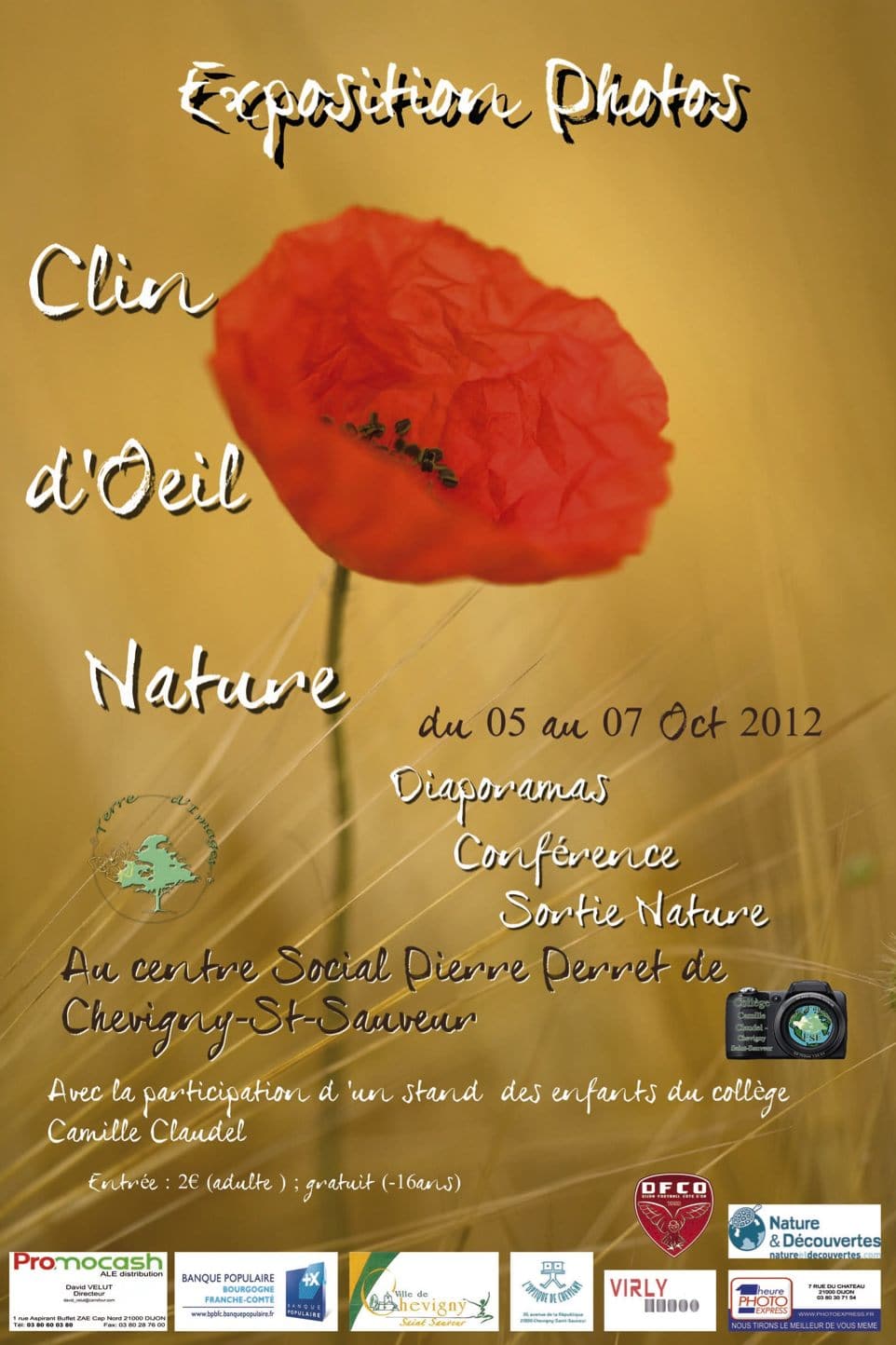 Conférence et exposition de photo nature