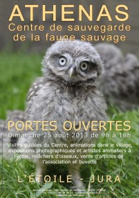affiche portes ouvertes centre athéna