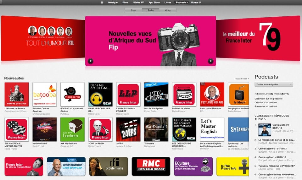 26 podcasts pour apprendre la photographie