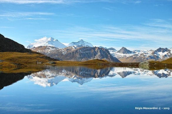 Le lac de la Grande Sassière - CLiquez sur l'image pour la voir en taille réelle - © Régis Moscardini 