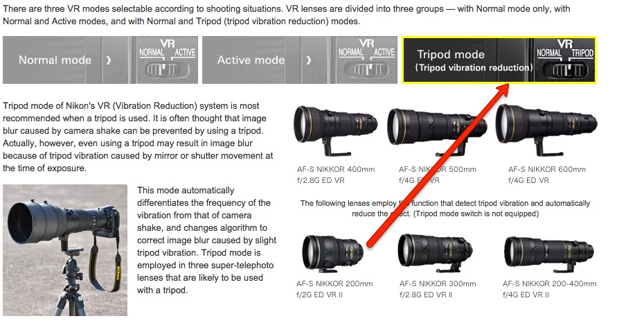 mode_trepied_nikon_VR