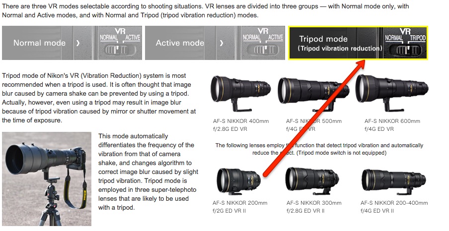 mode_trepied_nikon_VR