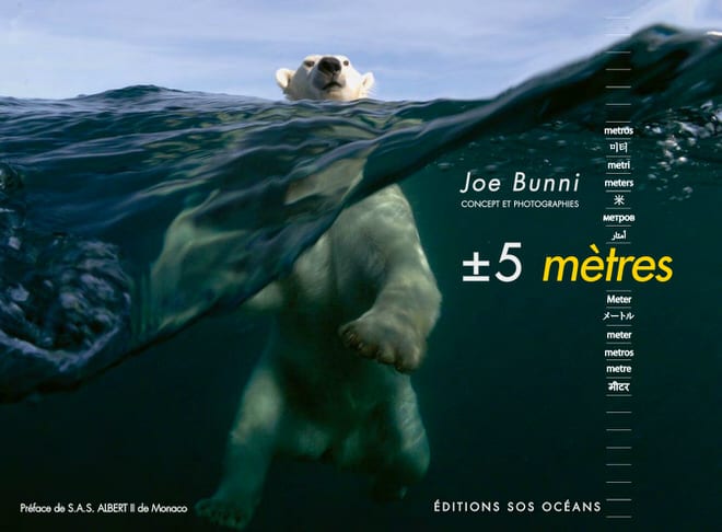 Le livre magnifique de Joe Bunni "+ / - 5 mètres"